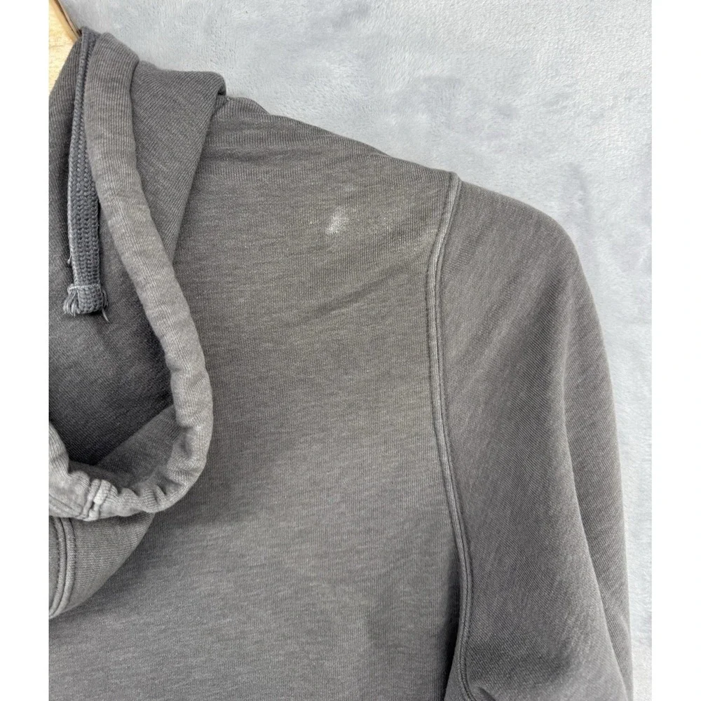The North Face Hoodie Gray Pullover Never‎ Stop Exploring Men's 24x28 READ